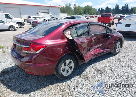 2014 Honda Civic Lx z USA, uszkodzony, nr VIN 19XFB2F59EE225244